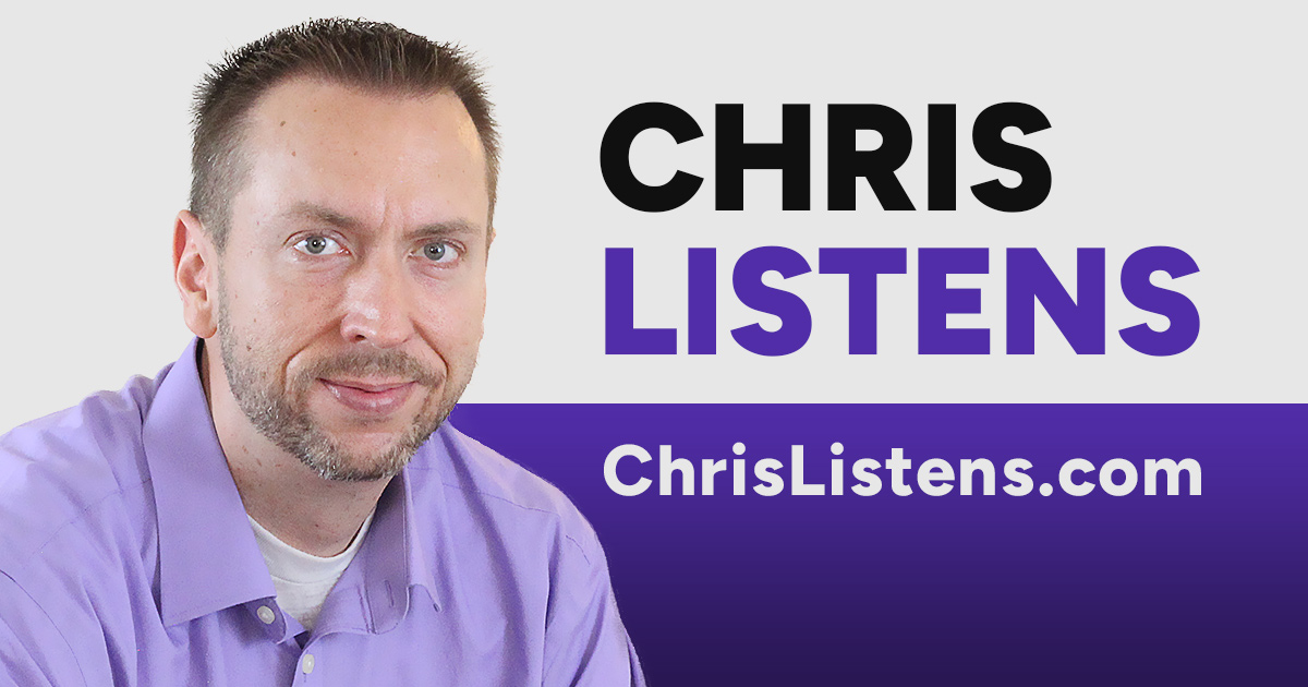 ChrisListens logo